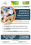 Riapre lo Sportello di ascolto psicologico