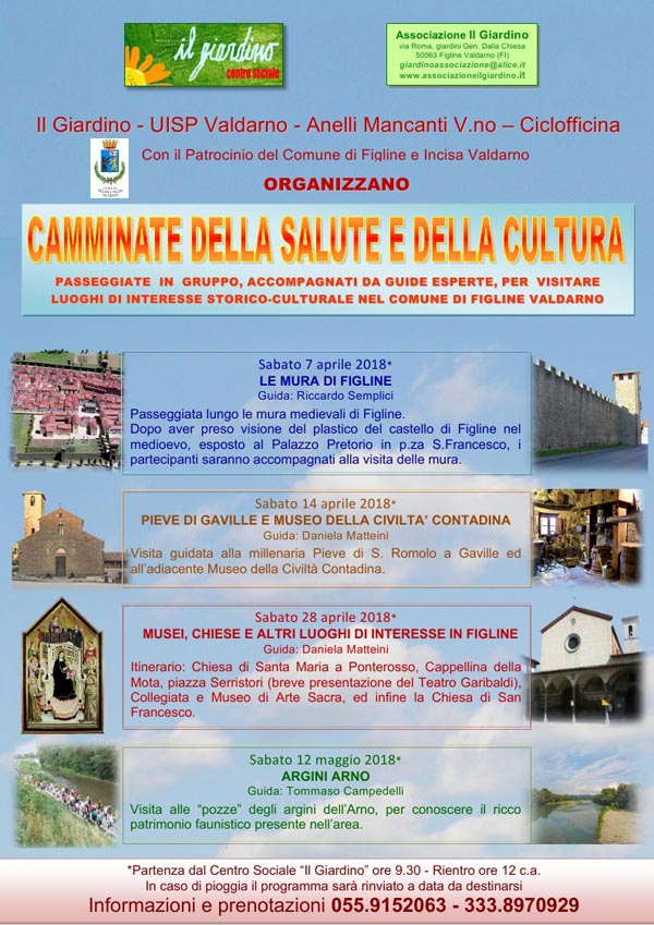 Clicca quì per ingrandire la locandina camminate locandina
